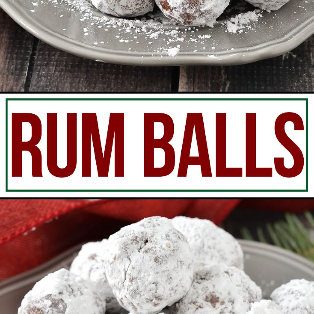 Bourbon Rum Balls No Bake Cookies