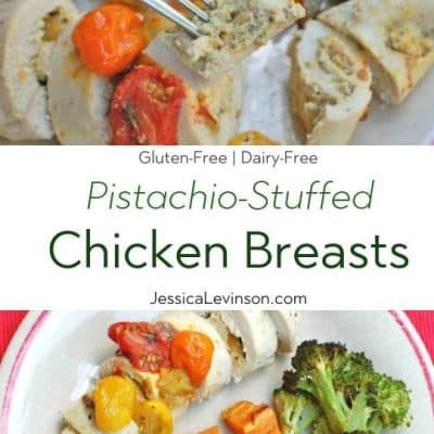 Boursin Stuffed Chicken Breasts With Pistachio