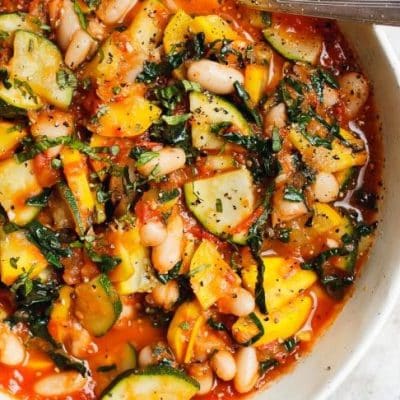 Braised Kale With Black Beans And Tomatoes