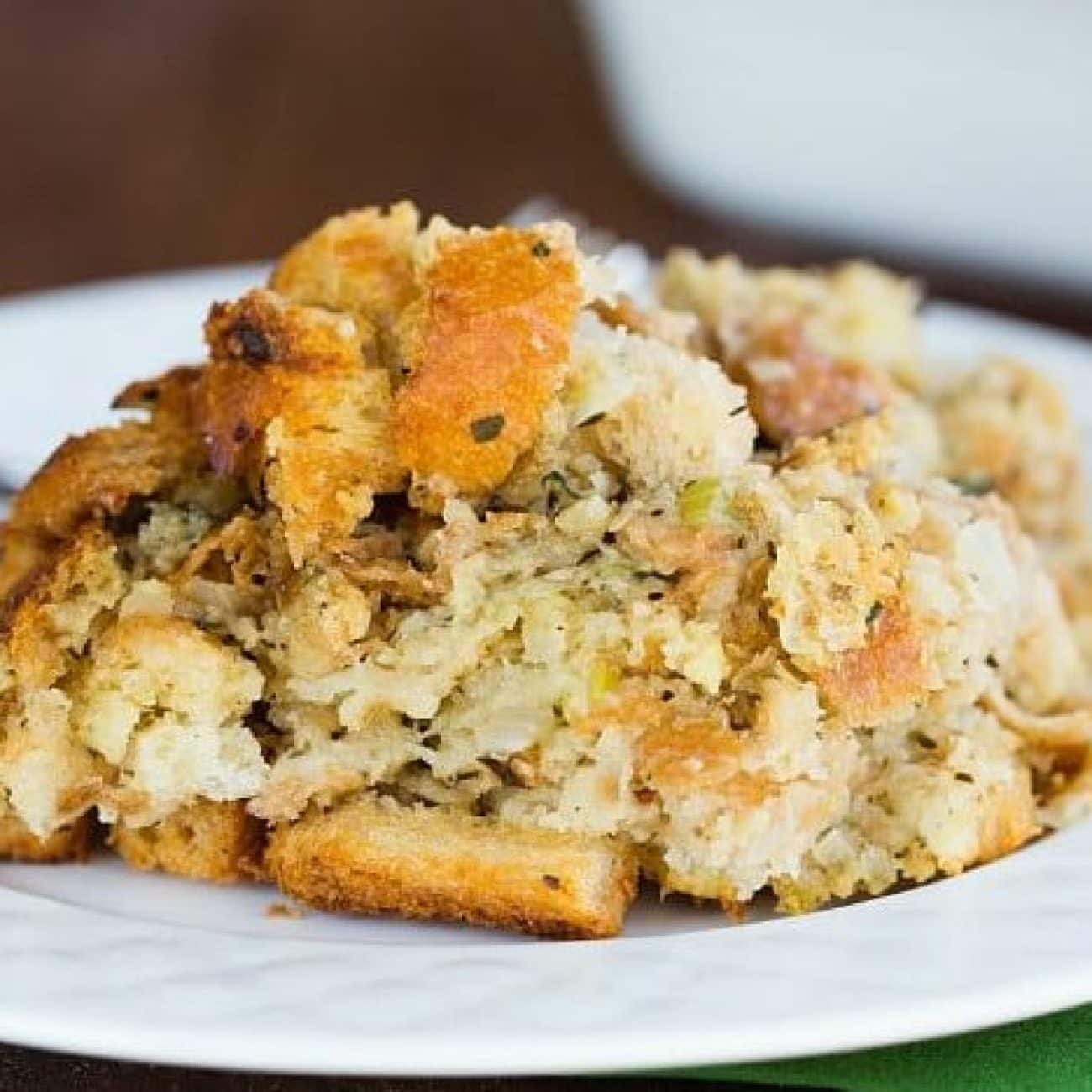 Bread Balls With Cheese And Celery Filling