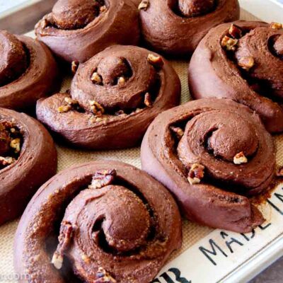 Bread Machine Chocolate Sticky Buns