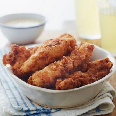 Breaded Chicken Fingers, Strips, Tenders..