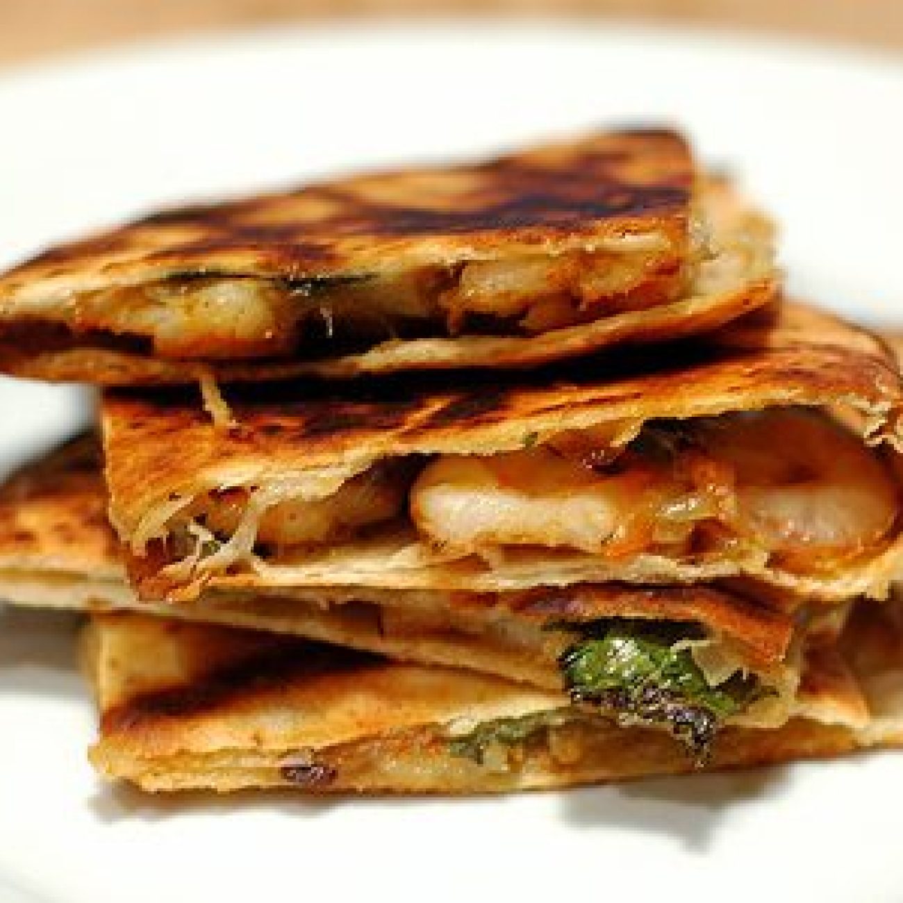 Brie And Mango Quesadillas