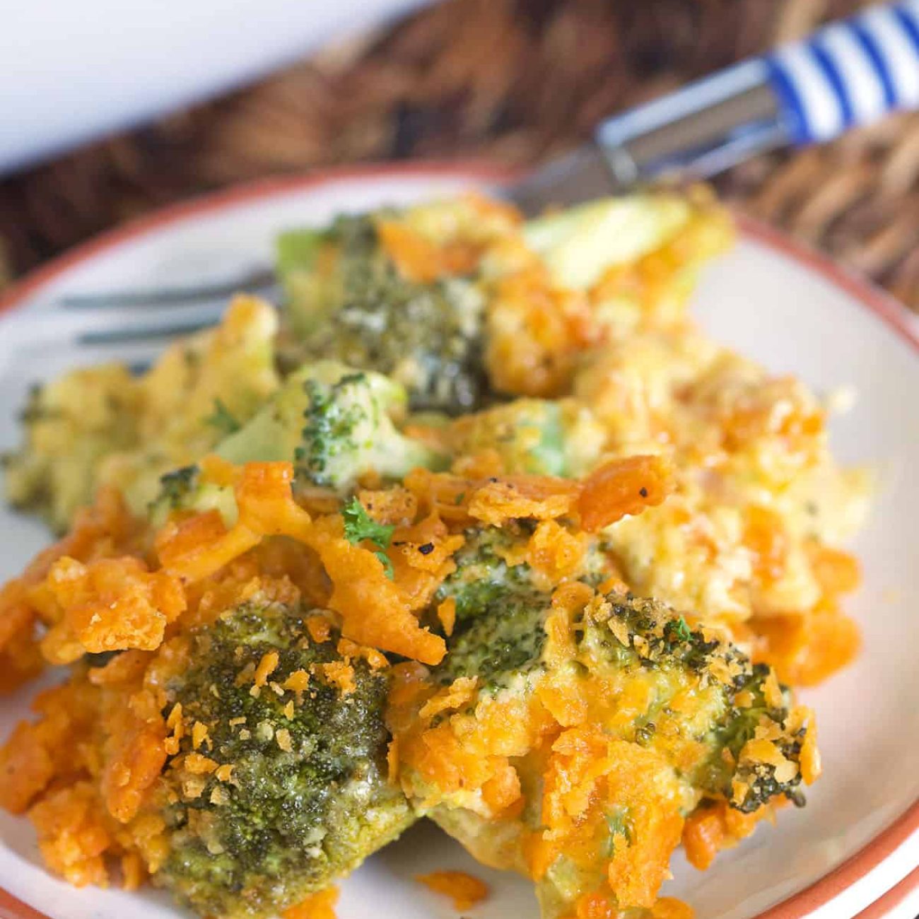 Broccoli And 3 Cheese Casserole