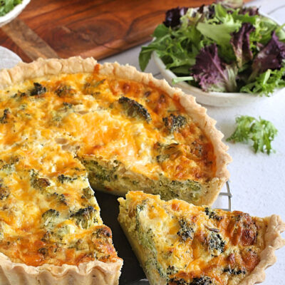 Broccoli And Cheese Quiche