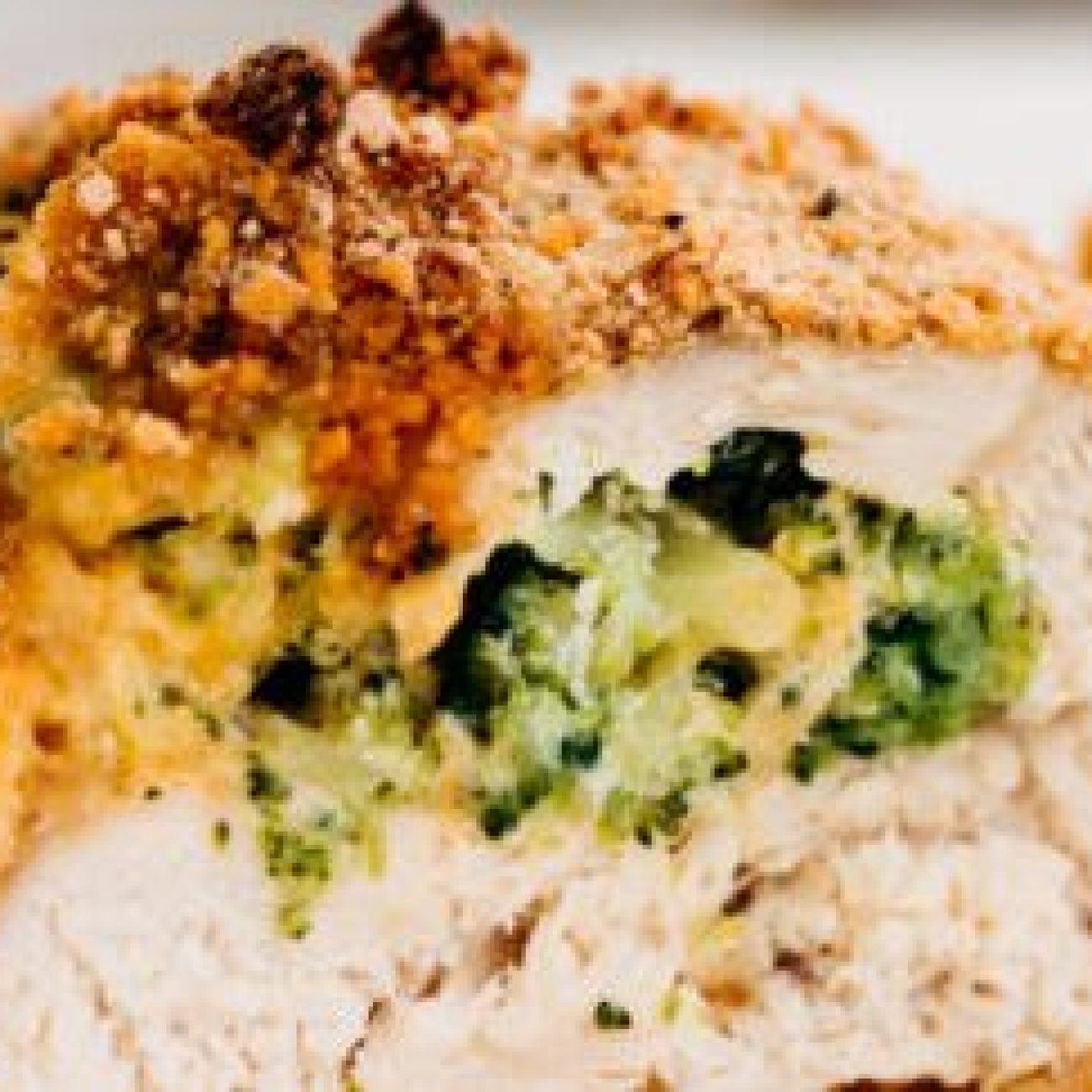 Broccoli And Cheese Stuffed Chicken Breast