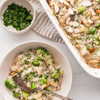 Broccoli And Mushroom Casserole