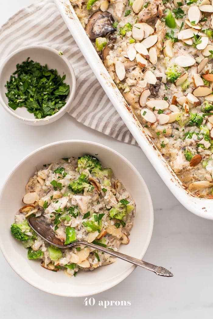 Broccoli And Mushroom Casserole