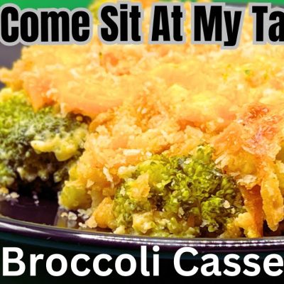 Broccoli Cheese Casserole With Velveeta