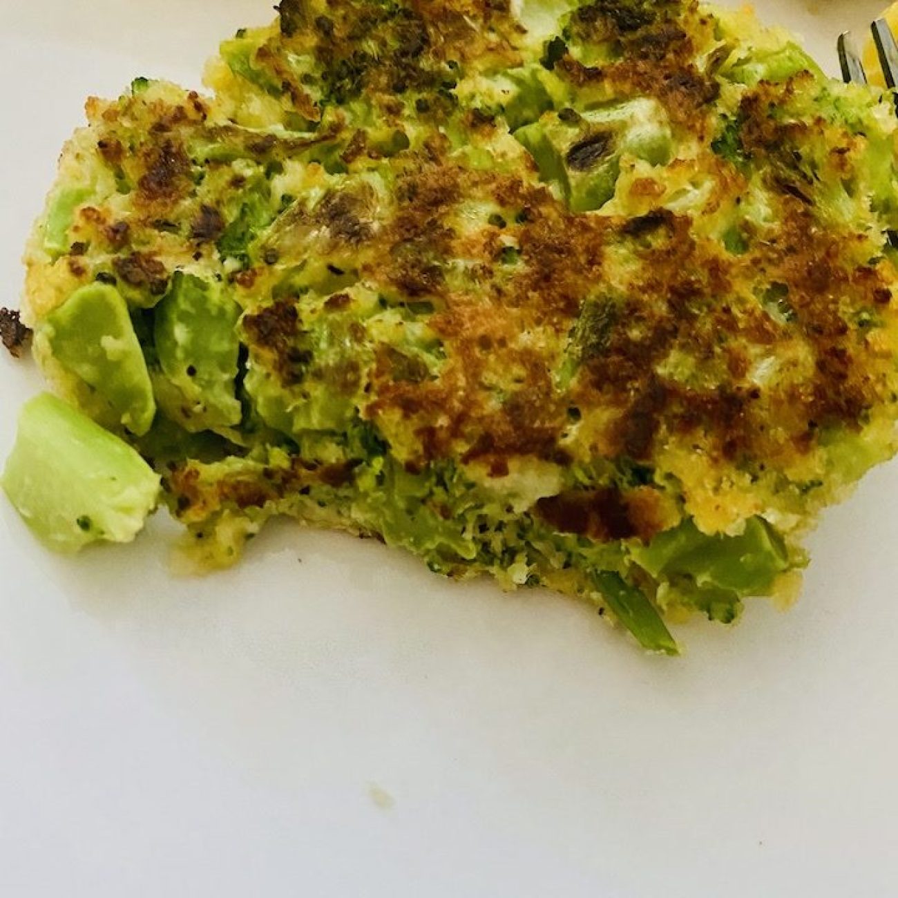 Broccoli Parmesan Fritters