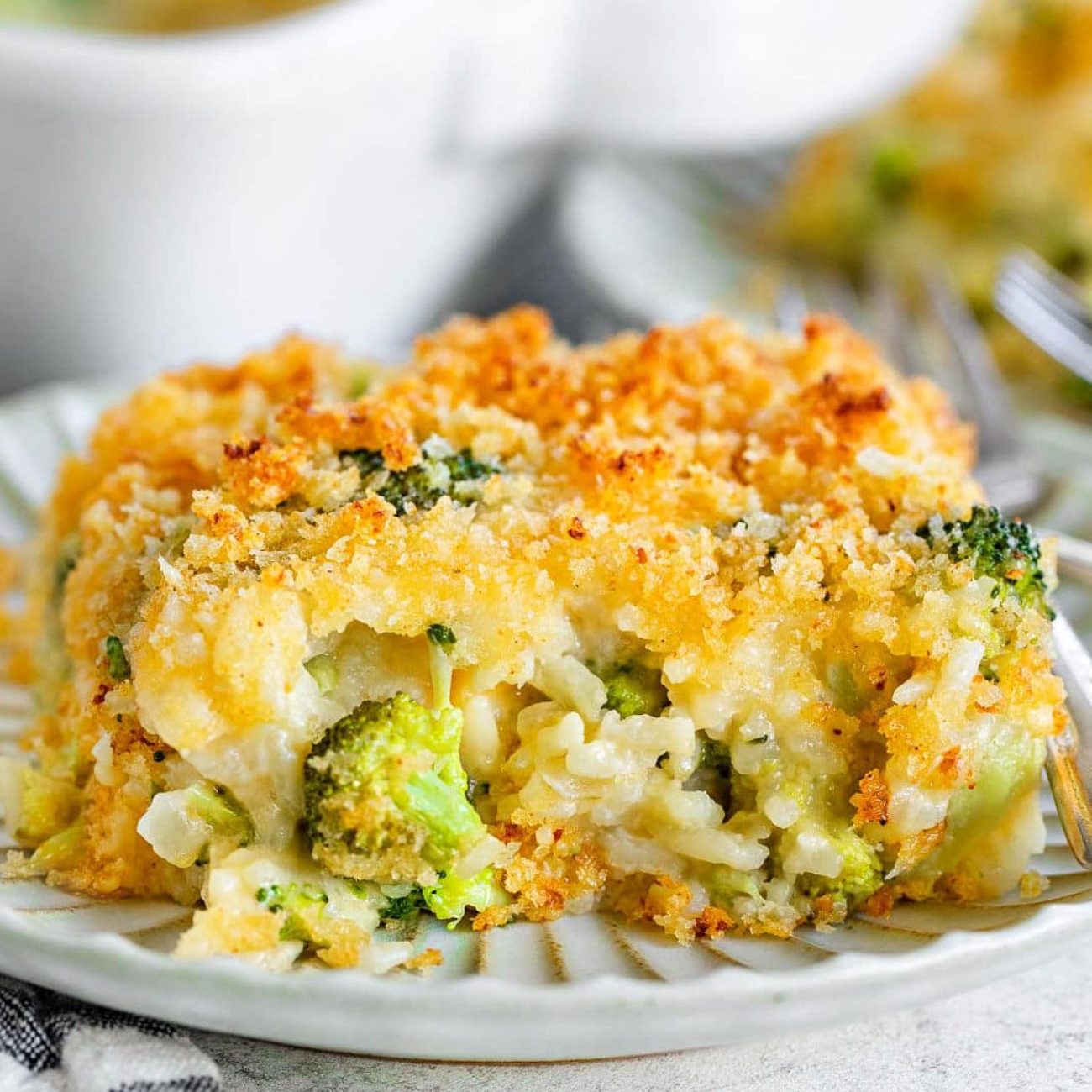 Broccoli, Rice, And Cheese Casserole