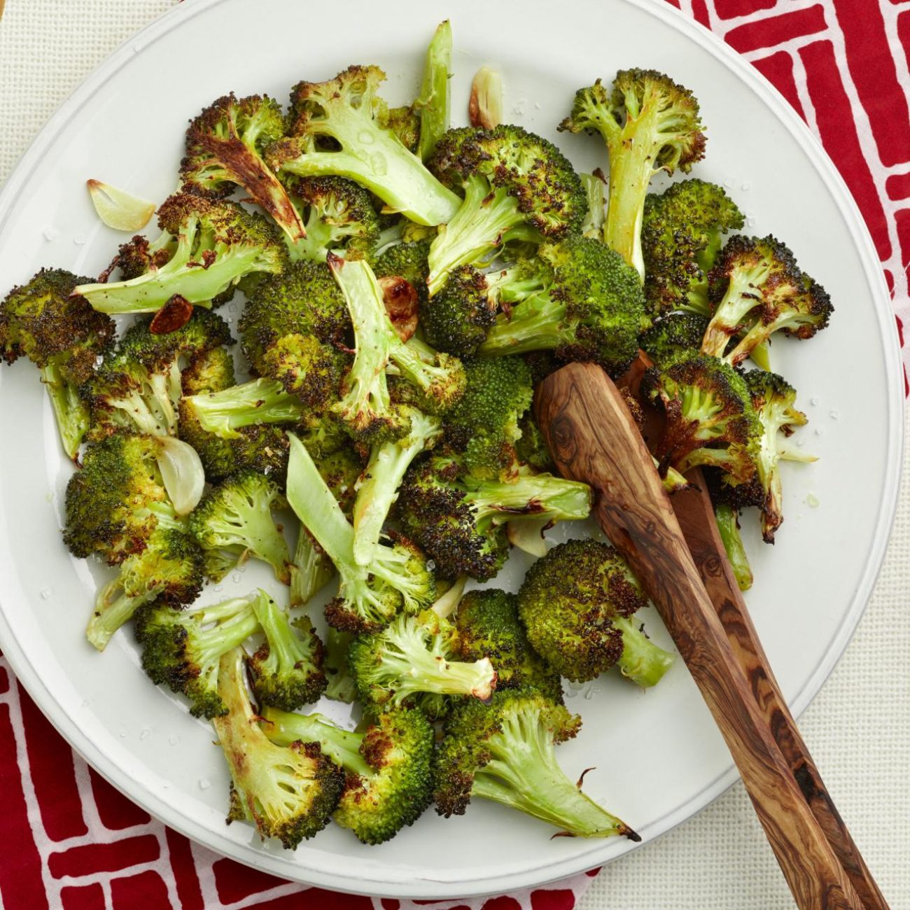 Broccoli Roasted With Garlic, Chipotle