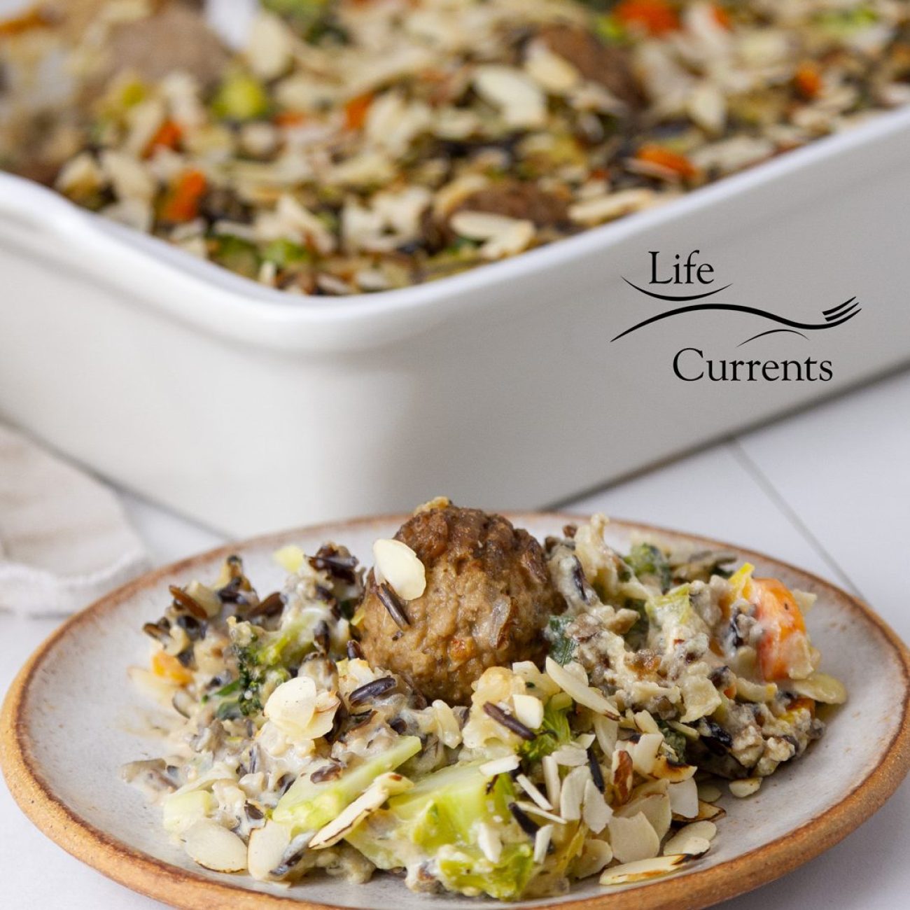 Broccoli & Wild Rice Casserole