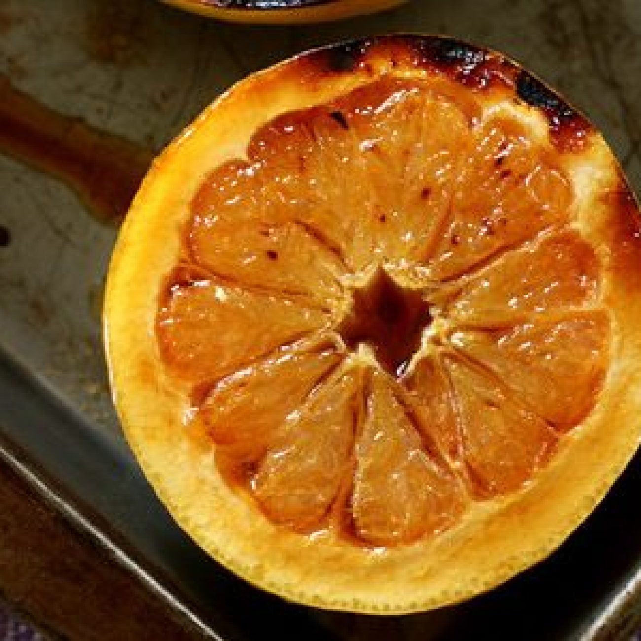 Broiled Grapefruit With Honey, Vanilla