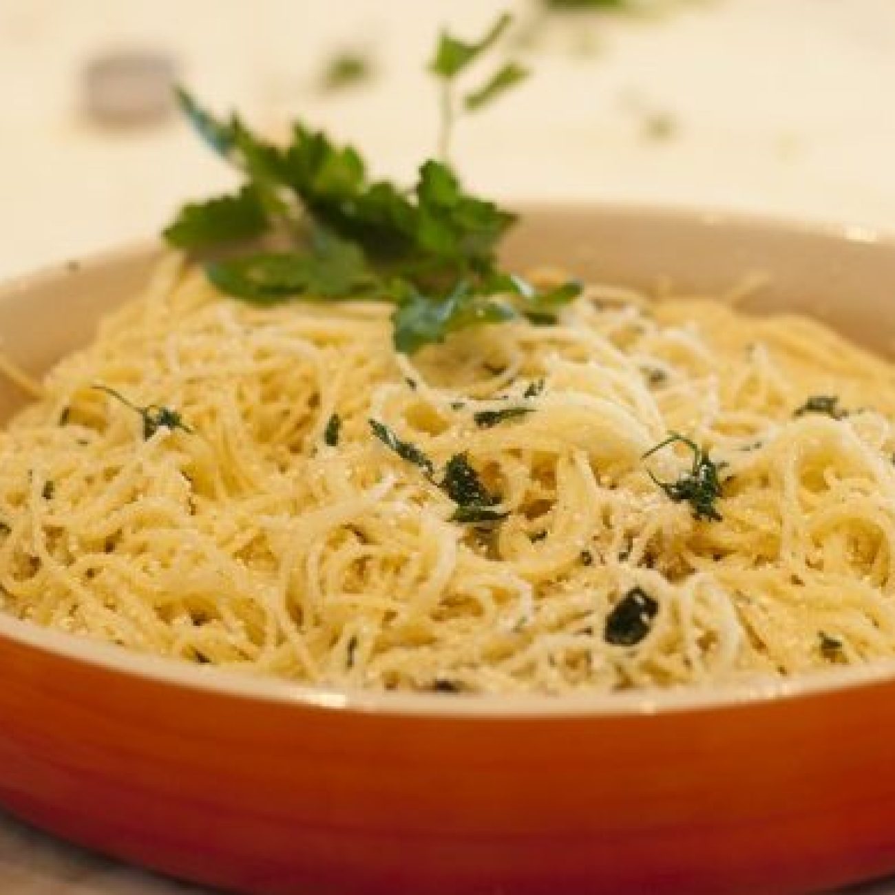 Brown Butter Spaghetti With Greek Mizithra