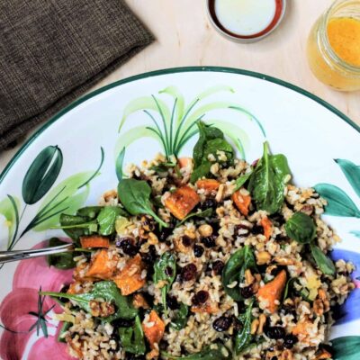 Brown Rice Salad With Dates And Oranges