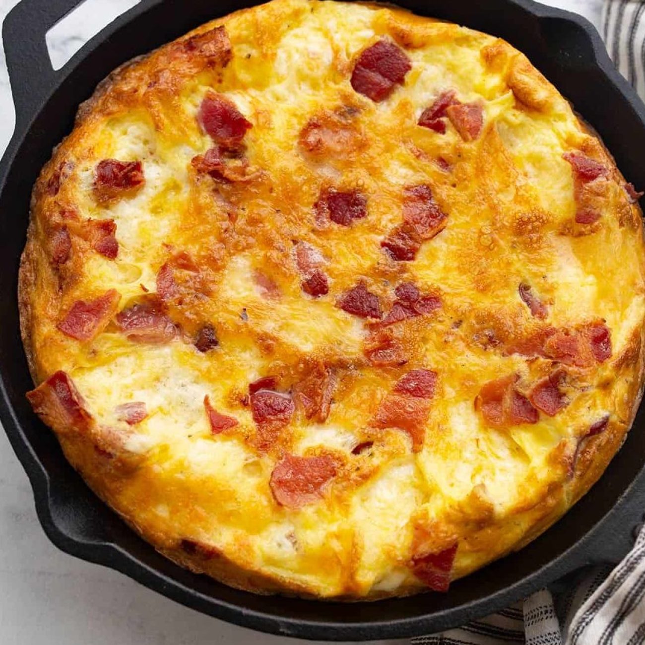 Brunch Quiche Casserole Low Carb