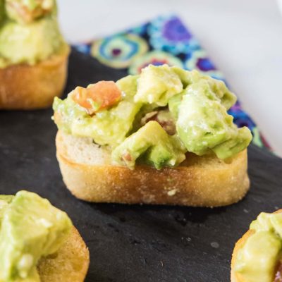 Bruschetta With Avocado And Chilli Pepper