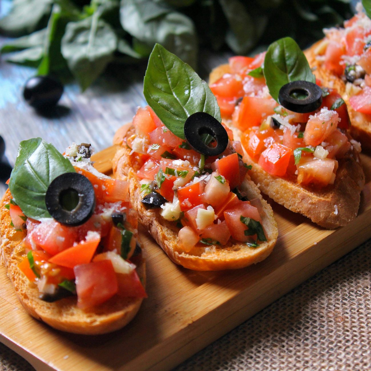 Bruschetta With Tomatoes -W.W. 1 Point