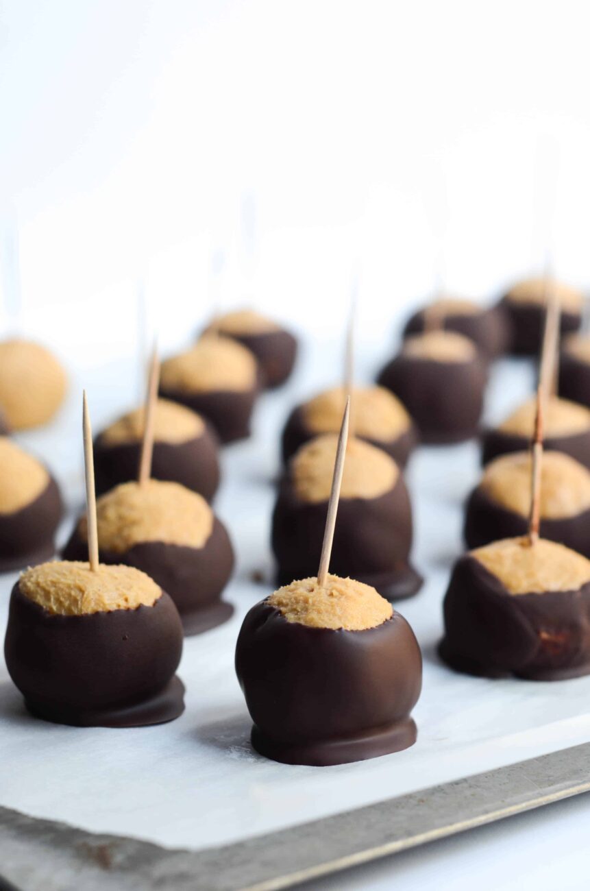 Buckeyes Chocolate And Peanut Butter