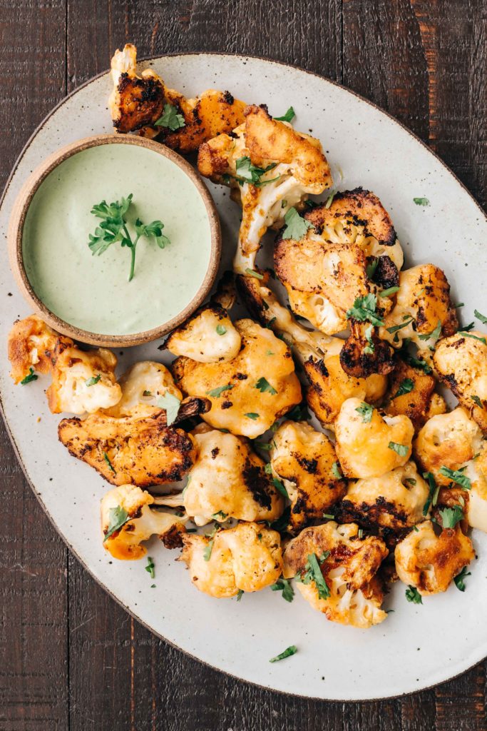 Buffalo Cauliflower Bites