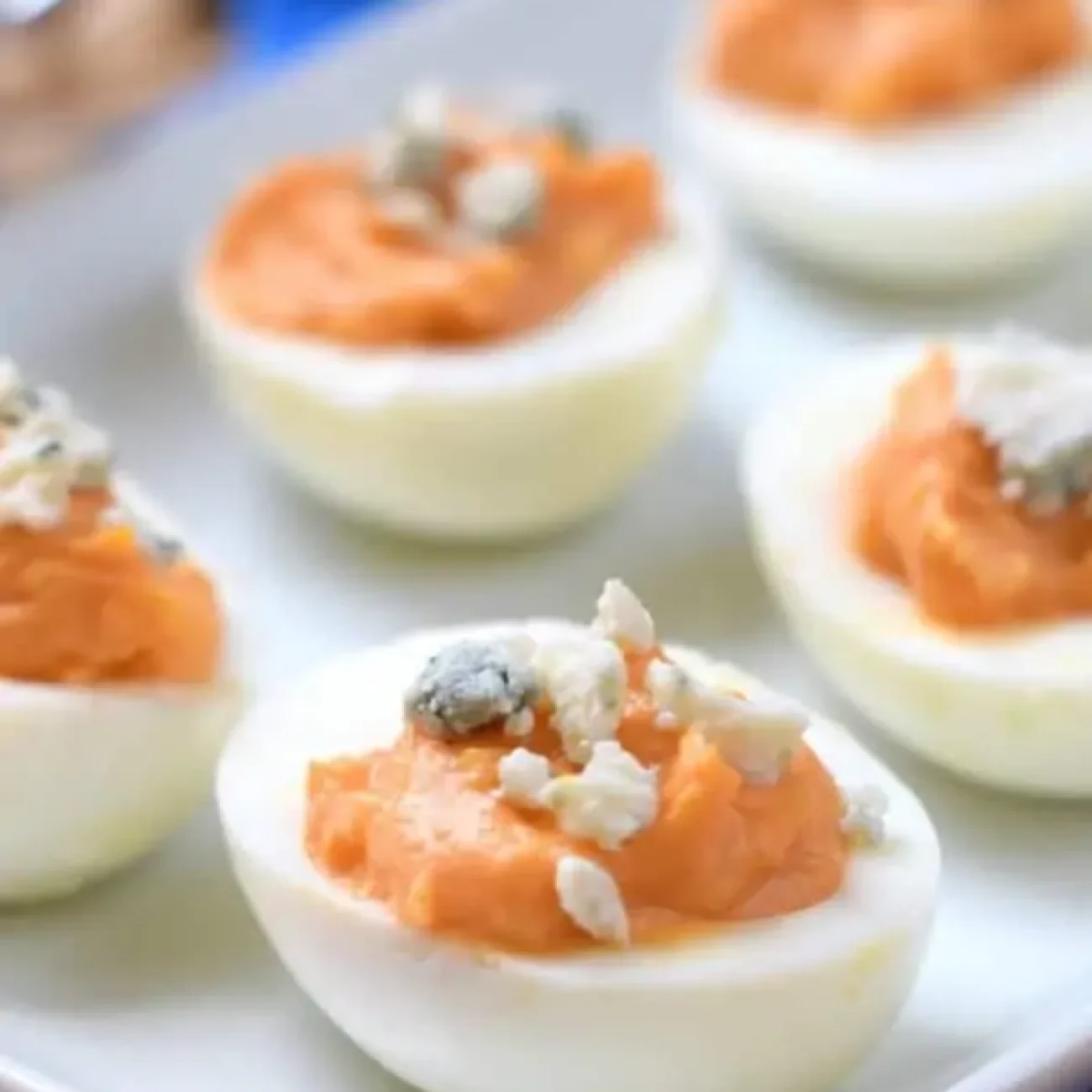 Buffalo Style Deviled Eggs