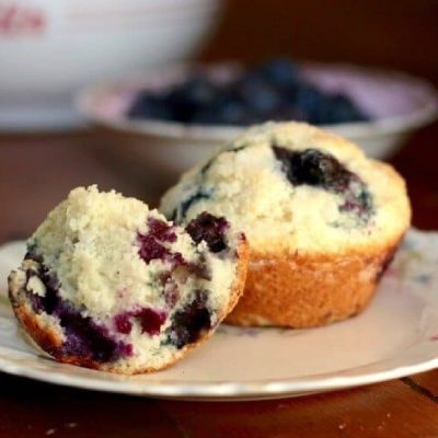 Buttermilk Blueberry Muffins