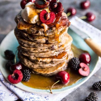 Buttermilk Buckwheat Pancakes With