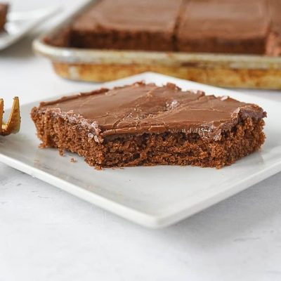 Buttermilk Frosted Texas Sheet Cake