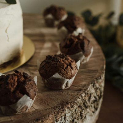 Buttermilk Mixed-Berry Muffins