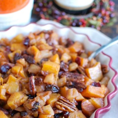 Butternut Squash And Apple Casserole