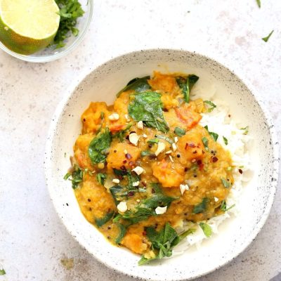 Butternut Squash, Red Lentil, And