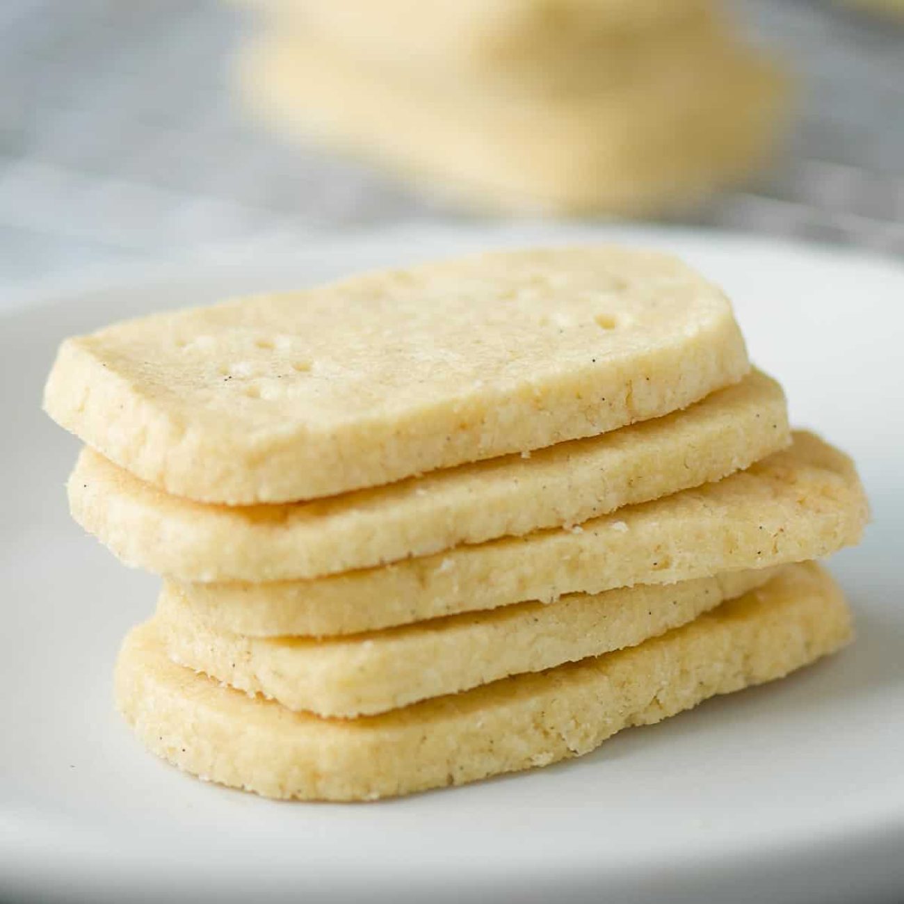 Buttery Shortbread Cookies