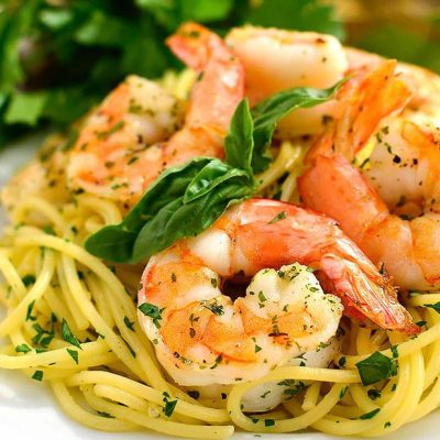 Buttery Shrimp And Pasta