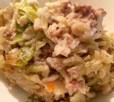 Cabbage Casserole With An Oriental Flair