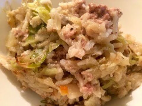 Cabbage Casserole With An Oriental Flair