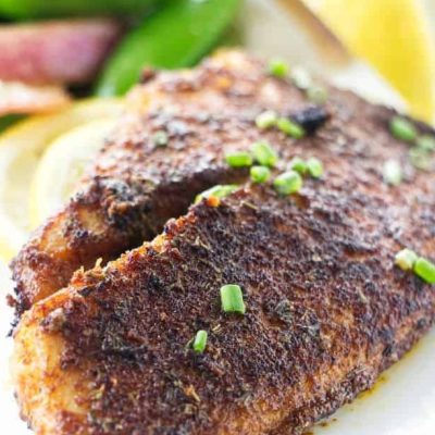 Cajun-Spiced Tilapia