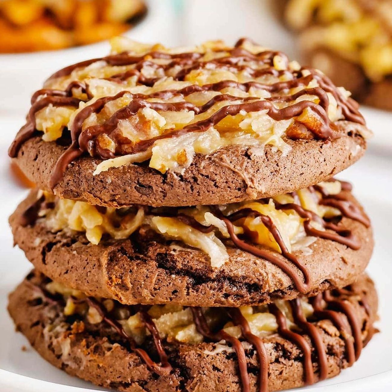 Cake Mix German Chocolate Cookies