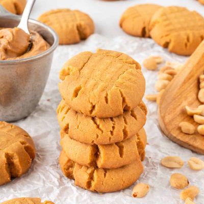 Cake Mix Peanut Butter Cookies