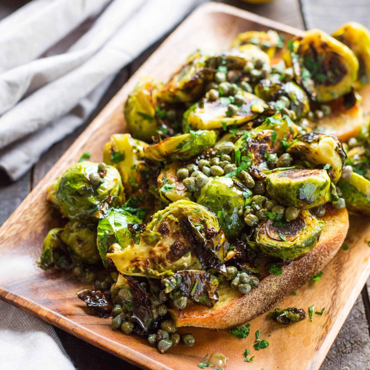 Caper Anchovy Pesto