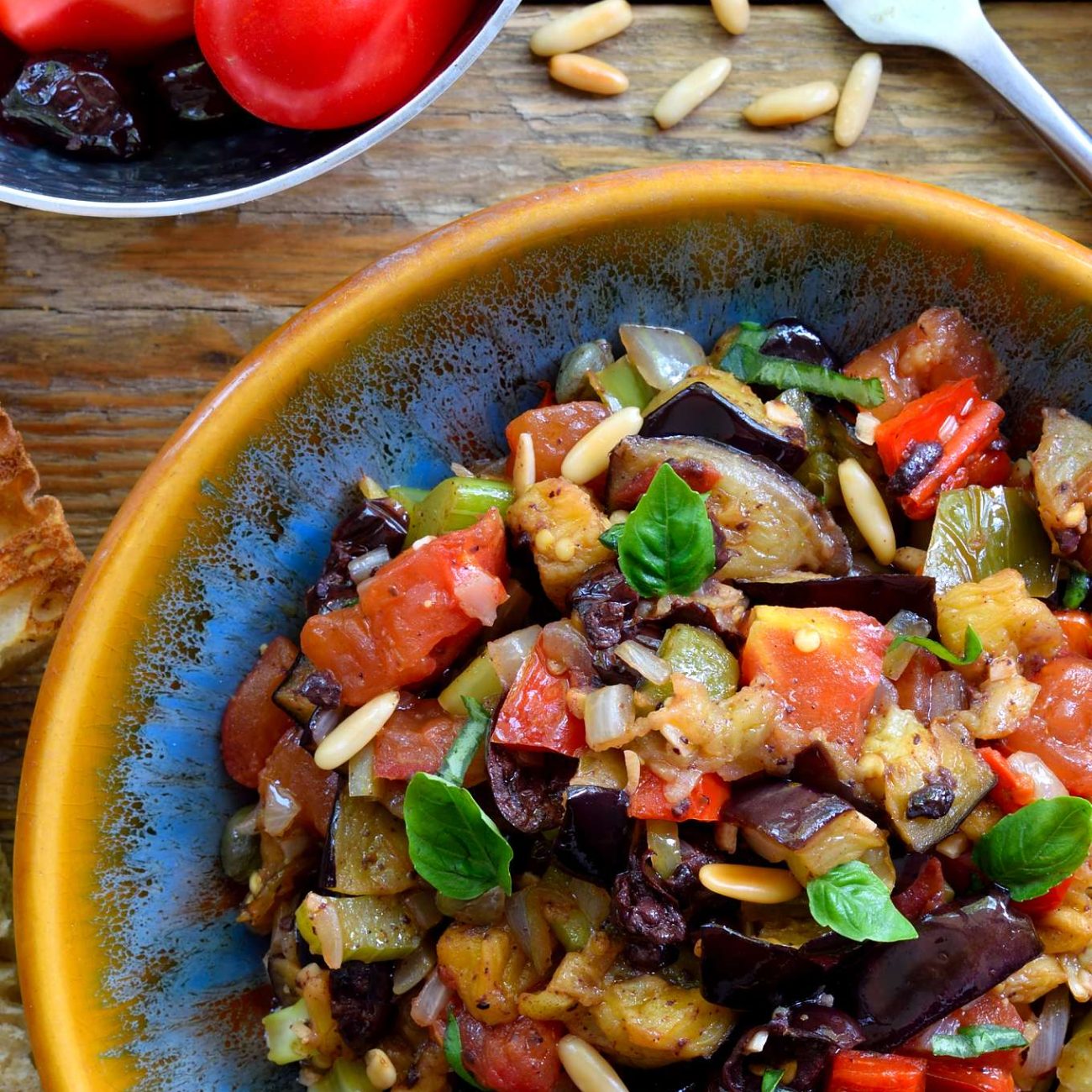 Caponata Cold Eggplant Aubergine