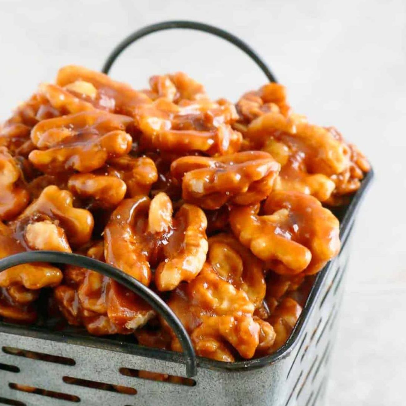 Caramel Coated Walnuts