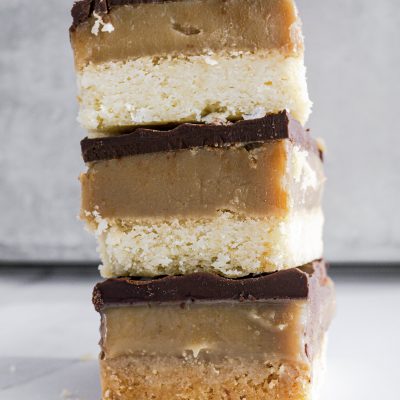 Caramel Shortbread Squares