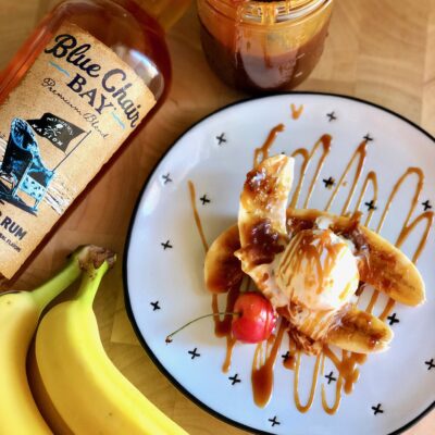 Caramelized Bananas With Rum Sauce And