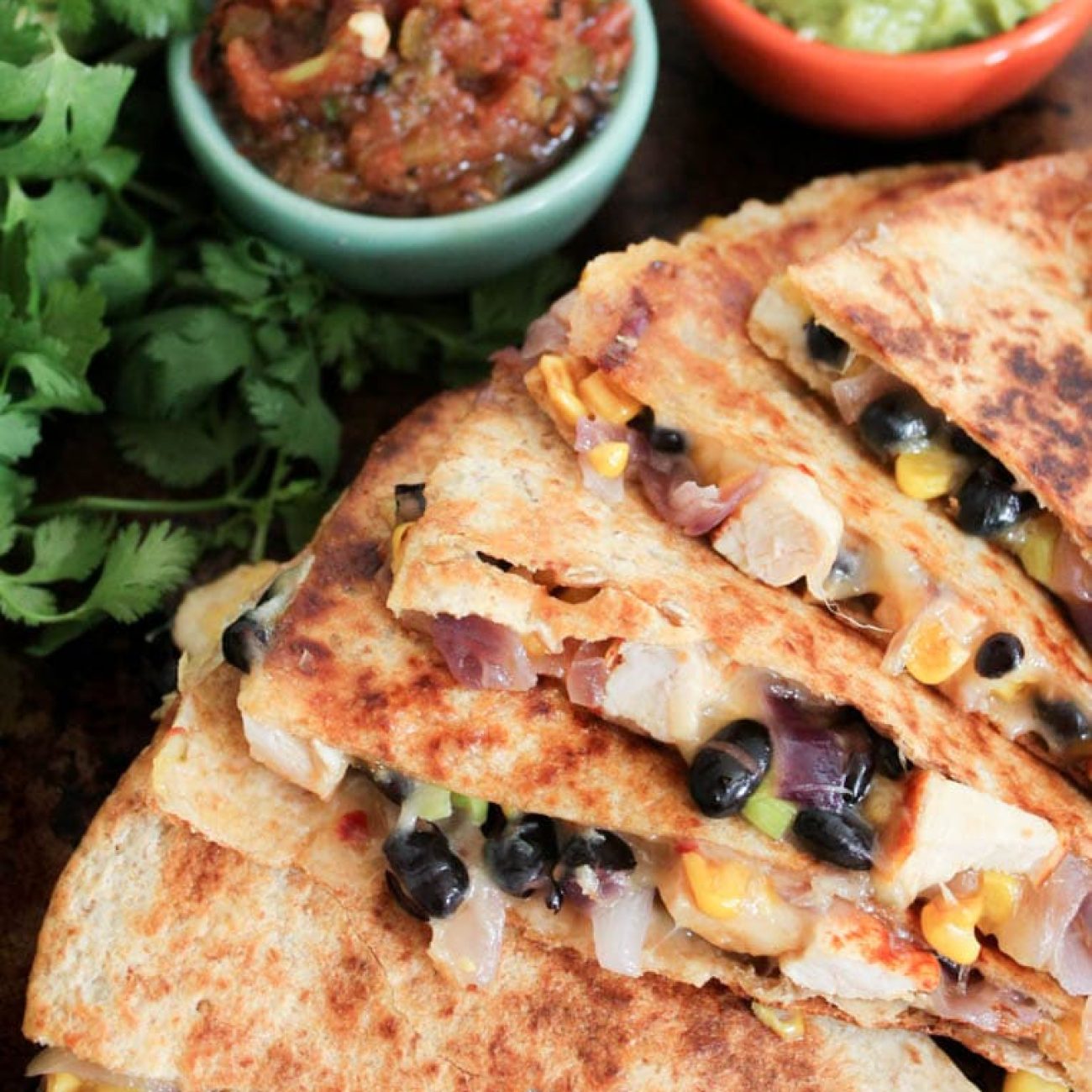 Caramelized Onion Quesadillas