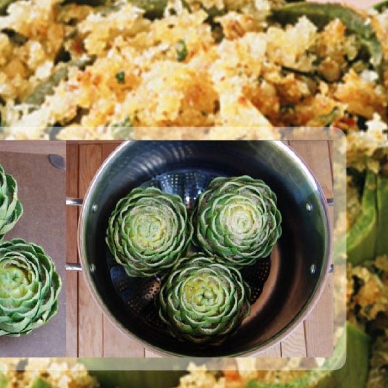 Carciofi Ripieni Stuffed Artichokes