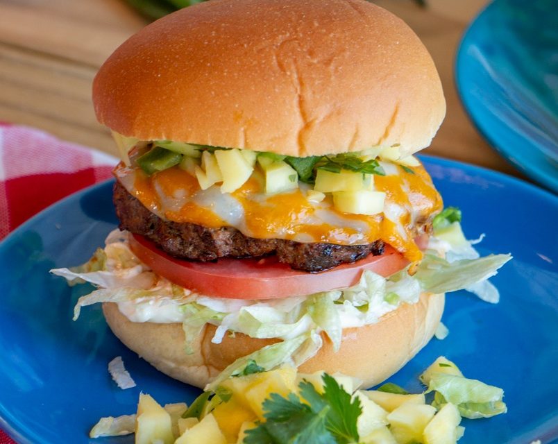 Caribbean Bean Burgers