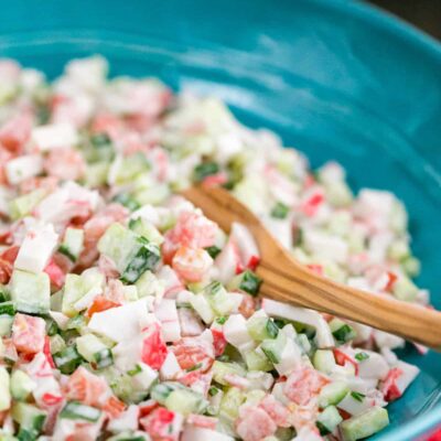 Caribbean Crabmeat Salad With Creamy