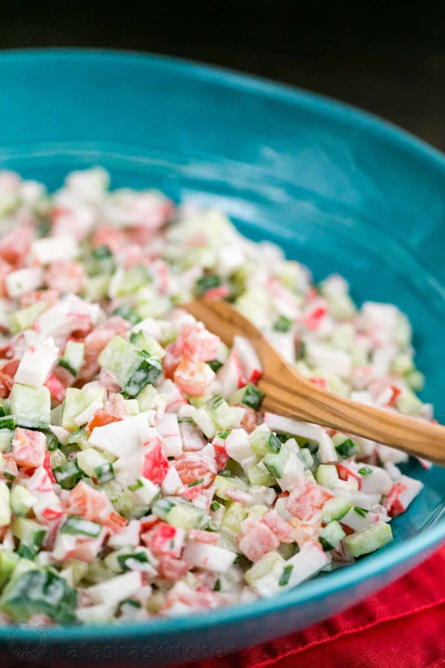 Caribbean Crabmeat Salad With Creamy