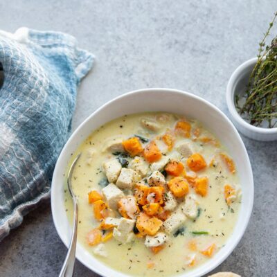 Caribbean Creamy Sweet Potato Soup